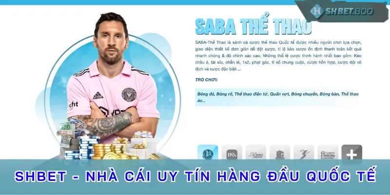 Thể thao đẳng cấp, chuyên nghiệp tại SHBET